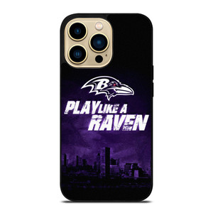 BALTIMORE RAVENS WORD iPhone 14 Pro Max Case Cover