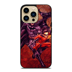 BATMAN AND ROBIN DC SUPERHERO iPhone 14 Pro Max Case Cover