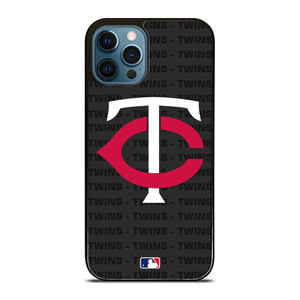 MINNESOTA TWINS BASEBALL BLACK iPhone 12 Pro Max Case Cover MINNESOTA TWINS BASEBALL BLACK iPhone 12 Pro Max Case Cover