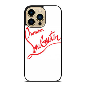 CHRISTIAN LOUBOUTIN WHITE iPhone 14 Pro Max Case Cover