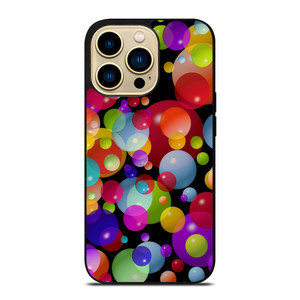 COLURFUL BUBBLES PATTERN iPhone 14 Pro Max Case Cover