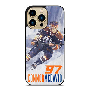 CONNOR MCDAVID EDMONTON OILERS 2 iPhone 14 Pro Max Case Cover