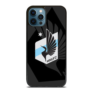 MINNESOTA UNITED FC MLS BLACK iPhone 12 Pro Max Case Cover