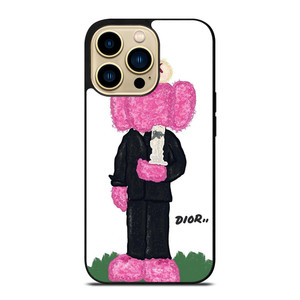 DIOR X KAWS CUTE iPhone 14 Pro Max Case Cover DIOR X KAWS CUTE iPhone 14 Pro Max Case Cover