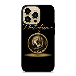 FERRARI PORTOFINO GOLD iPhone 14 Pro Max Case Cover