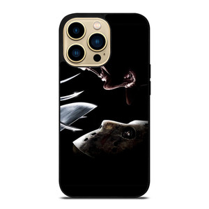 FREDDY KRUEGER VS JASON VOORHEES iPhone 14 Pro Max Case Cover FREDDY KRUEGER VS JASON VOORHEES iPhone 14 Pro Max Case Cover