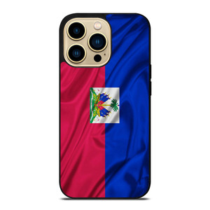 HAITI FLAG iPhone 14 Pro Max Case Cover