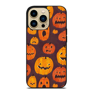 HALLOWEEN PUMPKINS PATTERN iPhone 14 Pro Max Case Cover