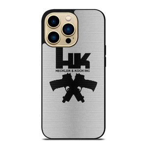 HECKLER AND KOCH PISTOLS LOGO iPhone 14 Pro Max Case Cover HECKLER AND KOCH PISTOLS LOGO iPhone 14 Pro Max Case Cover