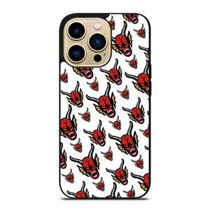 HELLFIRE CLUB STRANGER THINGS PATTERN iPhone 14 Pro Max Case Cover