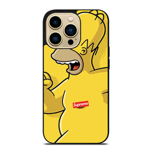 HOMER SIMPSONS CENSORED SUPREME iPhone 14 Pro Max Case Cover