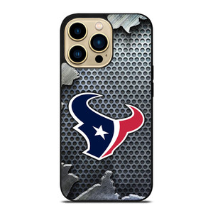 HOUSTON TEXAS BROKEN METAL iPhone 14 Pro Max Case Cover