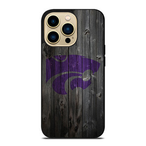 KANSAS CITY WILDCATS WOODEN LOGO iPhone 14 Pro Max Case Cover