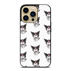 KUROMI CAT ANIME PATTERN iPhone 14 Pro Max Case Cover