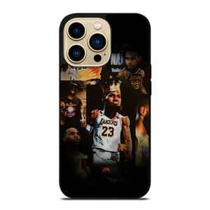 LEBRON JAMES LAKERS COLLAGE iPhone 14 Pro Max Case Cover