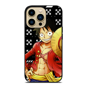 LUFFY OFF WHITE 2 iPhone 14 Pro Max Case Cover