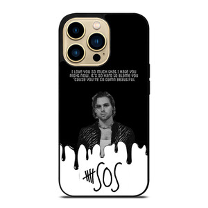 LUKE HEMMINGS 5 SECONDS OF SUMMER QUOTES iPhone 14 Pro Max Case Cover