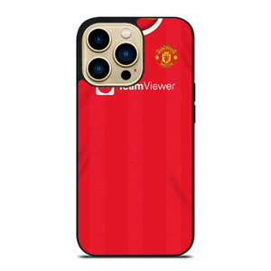 MANCHESTER UNITED 2021 HOME JERSEY iPhone 14 Pro Max Case Cover