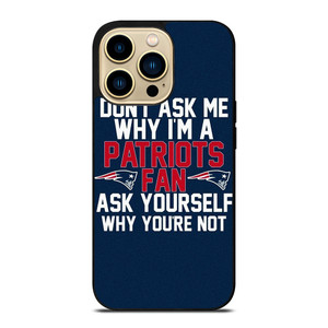 NEW ENGLAND PATRIOTS FANS iPhone 14 Pro Max Case Cover