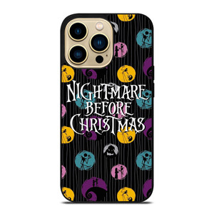 NIGHTMARE BEFORE CHRISTMAS PATTERN iPhone 14 Pro Max Case Cover