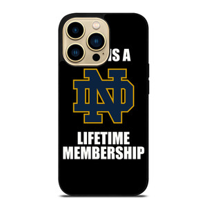 NOTRE DAME FIGHTING IRISH MEMBERSHIP iPhone 14 Pro Max Case Cover