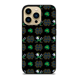 NOTRE DAME FIGNTING IRISH PATTERN iPhone 14 Pro Max Case Cover
