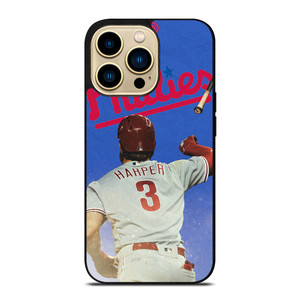 PHILADELPHIA PHILLIES BRYCE HARPER iPhone 14 Pro Max Case Cover