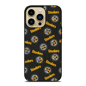 PITTSBURGH STEELERS FOOTBALL PATTERN iPhone 14 Pro Max Case Cover