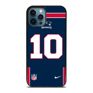 NEW ENGLAND PATROTS MAC JONES 10 NFL NIKE iPhone 12 Pro Max Case Cover