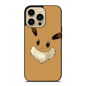 POKEMON CUTE EEVEE FLAT iPhone 14 Pro Max Case Cover