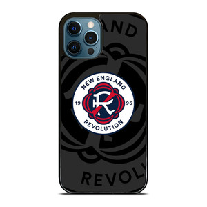 NEW ENGLAND REVOLUTION MLS BLACK iPhone 12 Pro Max Case Cover