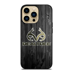 REALTREE WOODEN LOGO iPhone 14 Pro Max Case Cover