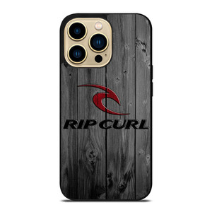 RIP CURL SURFING WOODEN LOGO iPhone 14 Pro Max Case Cover