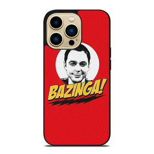 SHELDON COOPER BAZINGA BIG BANG THEORY iPhone 14 Pro Max Case Cover