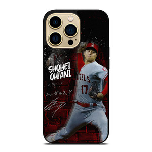 SHOHEI OHTANI LOS ANGELES ANGELS BASEBALL 2 iPhone 14 Pro Max Case Cover