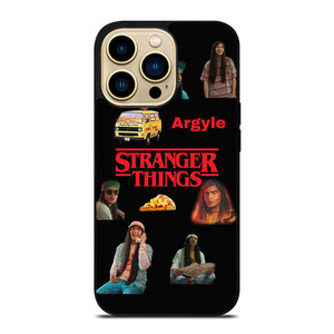 STRANGER THINGS 4 ARGYLE iPhone 14 Pro Max Case Cover STRANGER THINGS 4 ARGYLE iPhone 14 Pro Max Case Cover