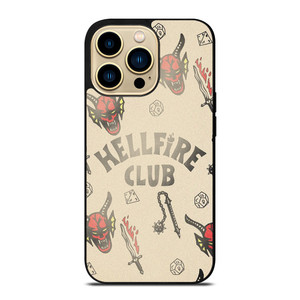 STRANGER THINGS 4 HELLFIRE CLUB iPhone 14 Pro Max Case Cover