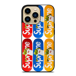 SUPREME SKATEBOARDS KERMIT FROG iPhone 14 Pro Max Case Cover