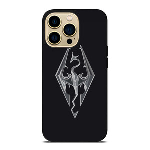 THE ELDER SCROLLS SKYRIM FLAT LOGO iPhone 14 Pro Max Case Cover