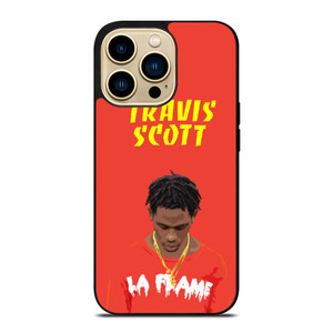 TRAVIS SCOTT LA FLAME iPhone 14 Pro Max Case Cover