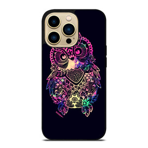 TRIBAL OWL ART iPhone 14 Pro Max Case Cover