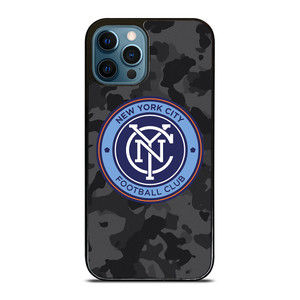 NEW YORK CITY FC MLS BLACK CAMO iPhone 12 Pro Max Case Cover NEW YORK CITY FC MLS BLACK CAMO iPhone 12 Pro Max Case Cover