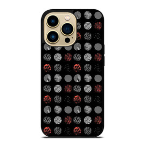 TWENTY ONE PILOTS BLURRYFACE PATTERN iPhone 14 Pro Max Case Cover