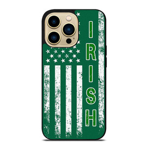 USA FLAG IRISH IRELAND iPhone 14 Pro Max Case Cover