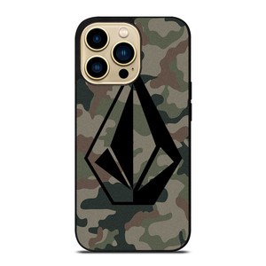 VOLCOM LOGO CAMO iPhone 14 Pro Max Case Cover