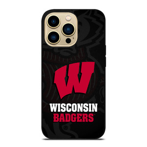 WISCONSIN BADGERS UNIVERSITY FOOTBALL iPhone 14 Pro Max Case Cover