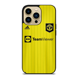 MANCHESTER UNITED GREEN AWAY JERSEY iPhone 14 Pro Max Case Cover