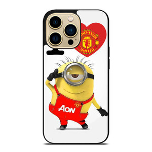 MINIONS LOVE MANCHESTER UNITED iPhone 14 Pro Max Case Cover