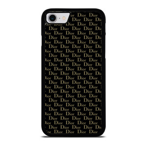 CHRISTIAN DIOR LOGO PATTERN iPhone SE 2022 Case Cover