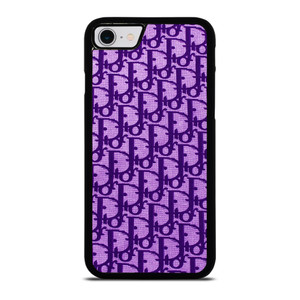 DIOR LOGO PURPLE iPhone SE 2022 Case Cover